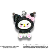 Dije Kuromi Kawaii Transparente Acrílico