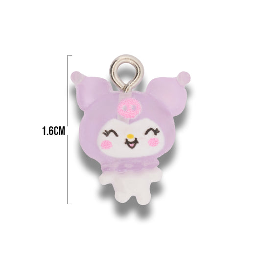 Dije Acrílico Kuromi Sonriente