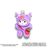 Dije Acrílico Kuromi Bolsito