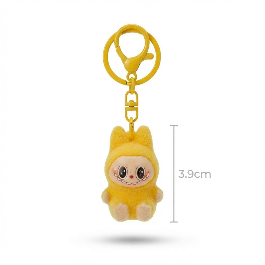 Llavero Labubu Pequeño Amarillo