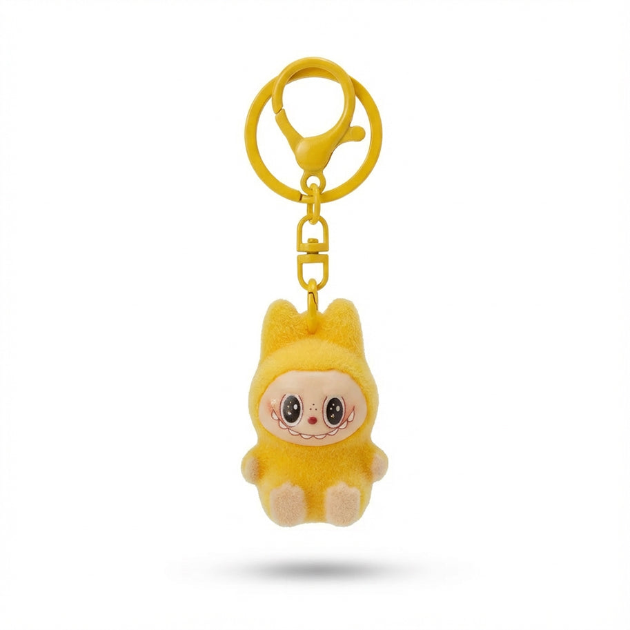 Llavero Labubu Pequeño Amarillo