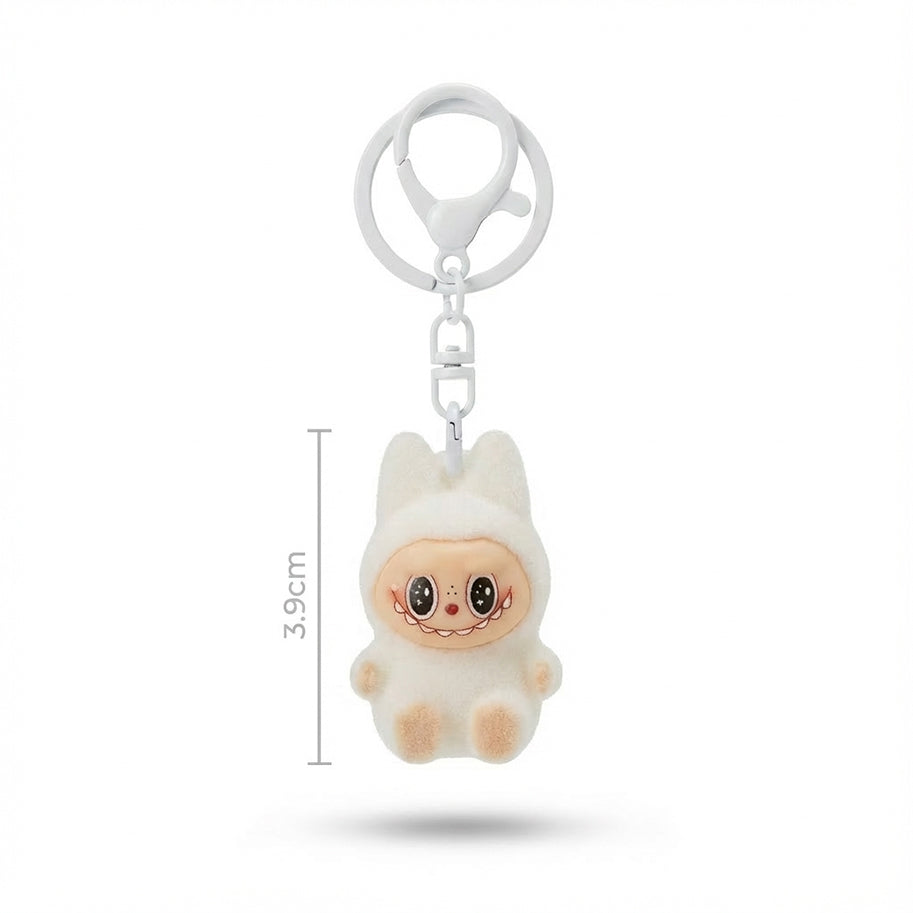 Llavero Labubu Pequeño Blanco