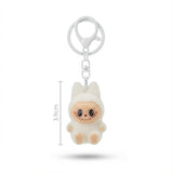 Llavero Labubu Pequeño Blanco