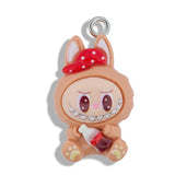 Dije Labubu Baby Café Acrílico