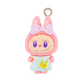 Dije Labubu Baby Rosado Acrílico