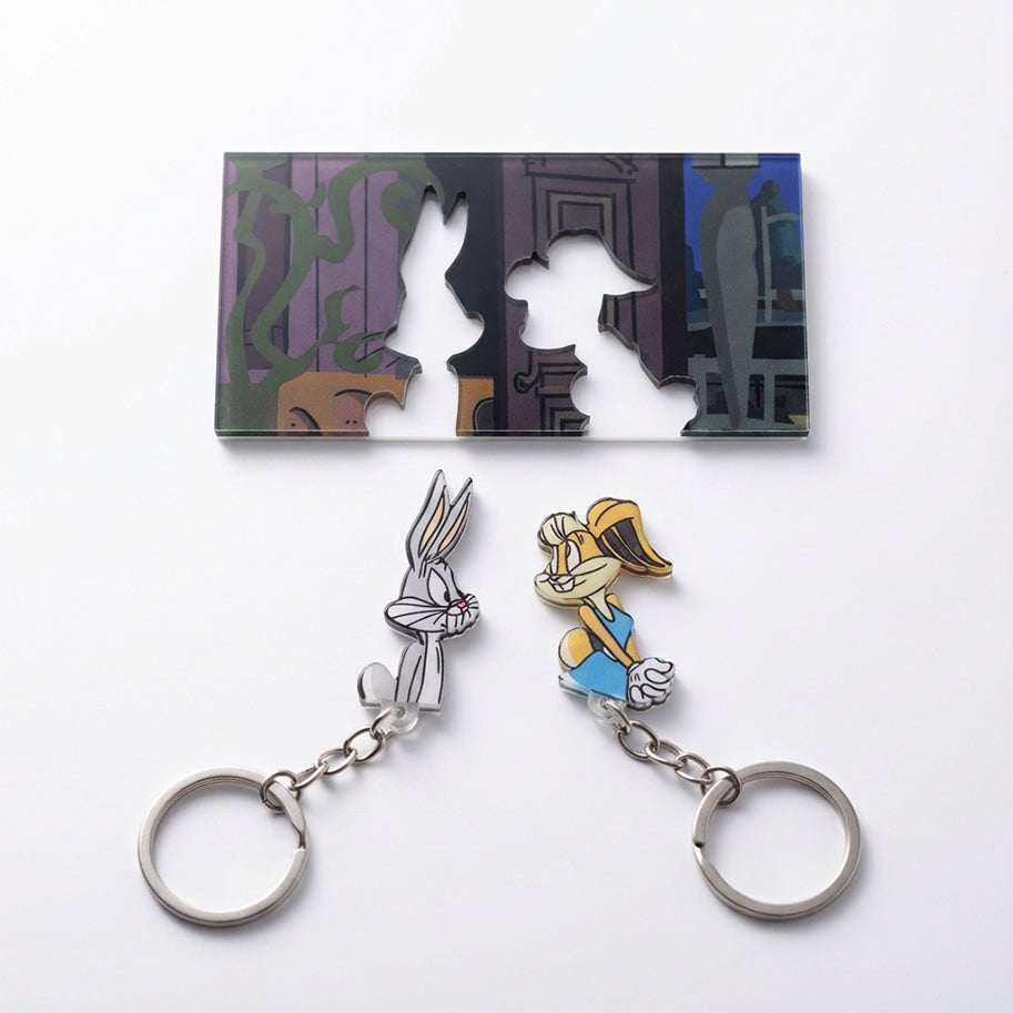 Llavero Mágico Bugs Bunny y Lola