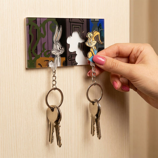 Llavero Mágico Bugs Bunny y Lola