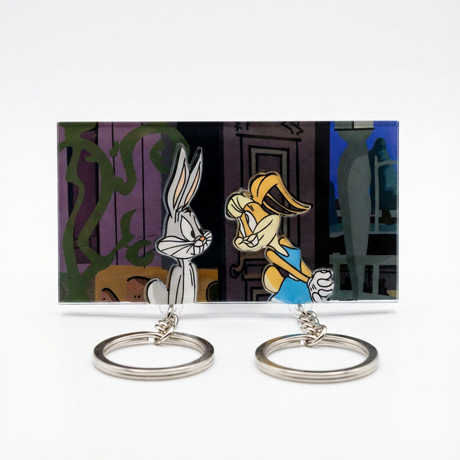 Llavero Mágico Bugs Bunny y Lola