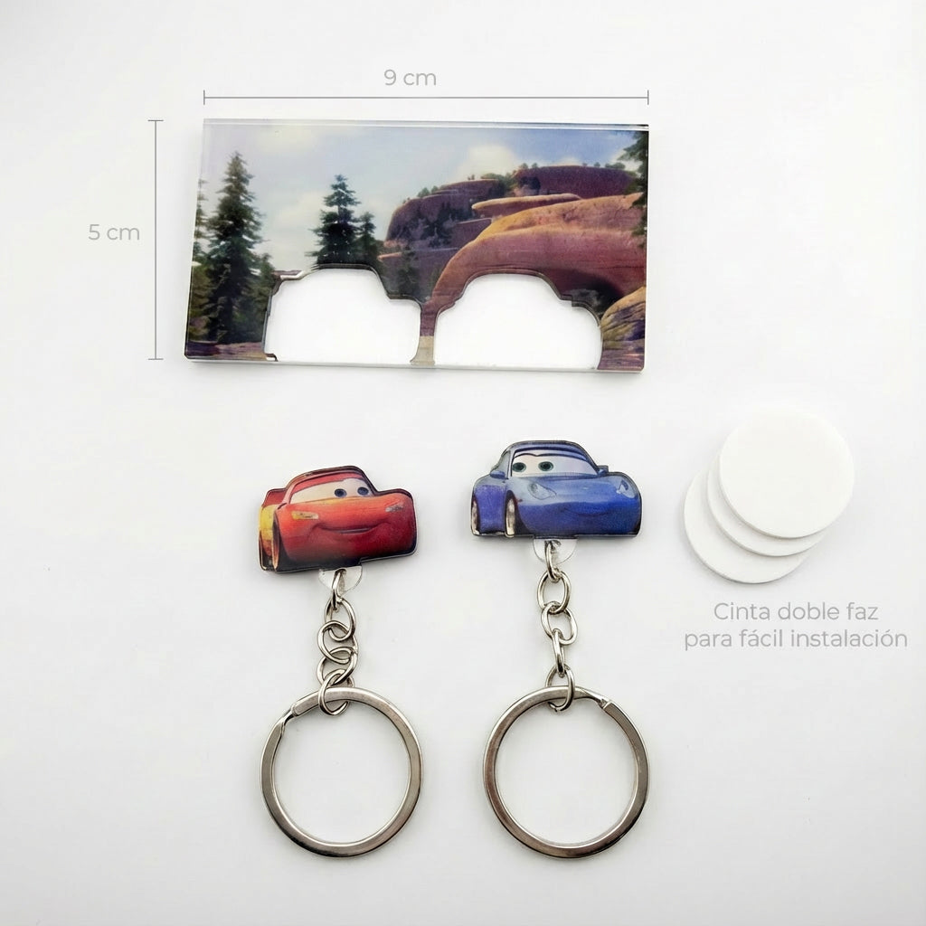 Llavero Mágico Cars