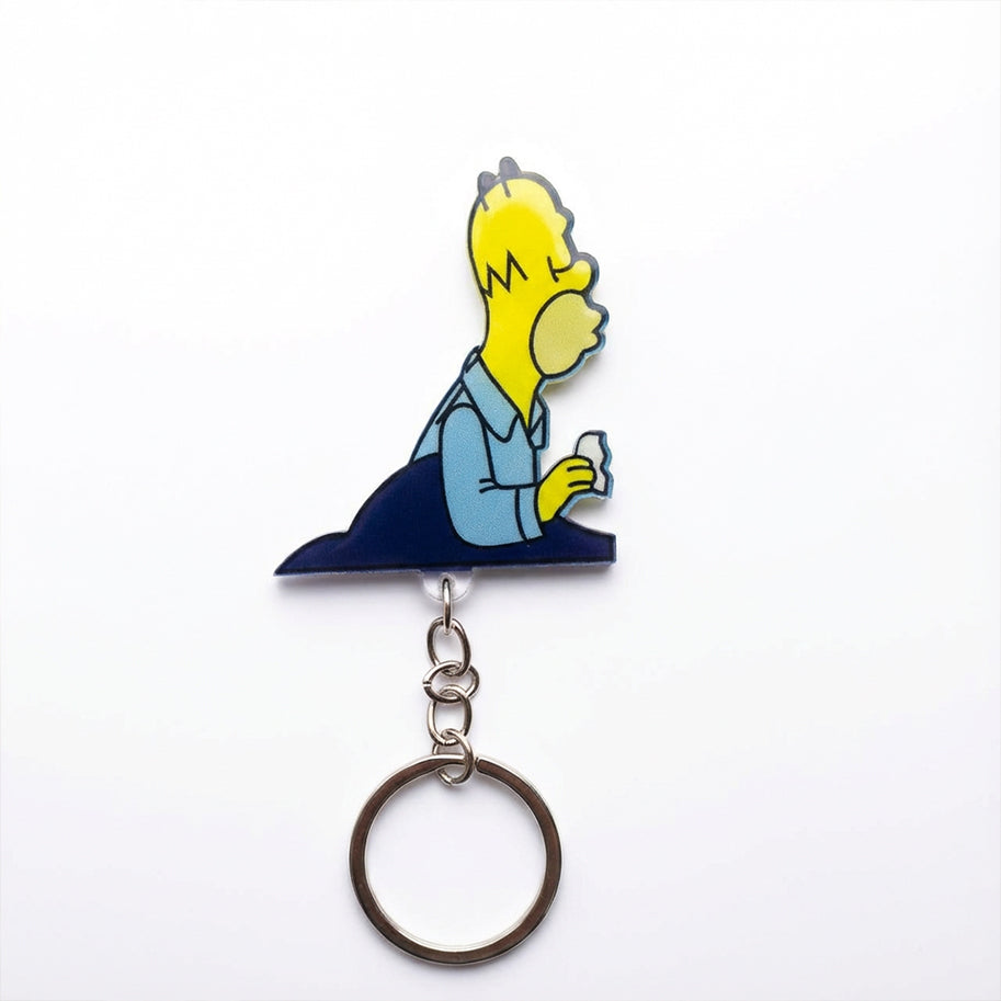 Llavero Mágico Homero y Marge