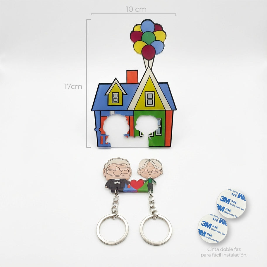 Llavero Mágico Up Forever