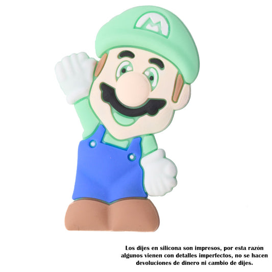 Dije de Silicona Luigi Bros