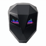 Maleta Mediana Led Negra Ojos