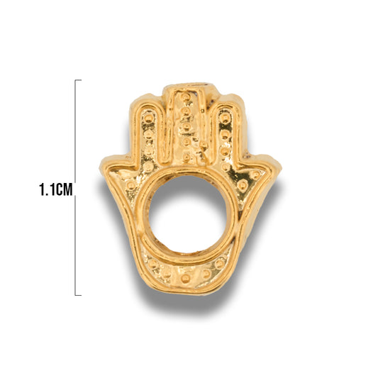Dije Mano Hamsa Pasador de Gold Filled