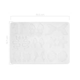 Molde De Silicona Animales De Mar 01 19cm x 13cm Para Resina