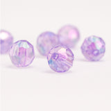 Bola Faceteada Lila Boreal 8mm