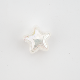 Estrella Craquelada Pasador Acrílico Perlado Surtido x Unidad