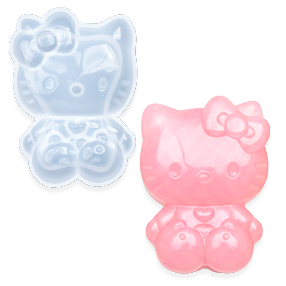 Molde De Silicona HK 4.5 x 6 cm Para Resina