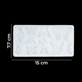 Molde De Silicona Mariposas 15cm x 7.7 cm Para Resina