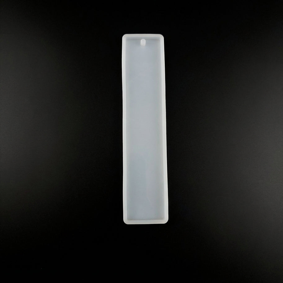 Molde De Silicona Separador De Libros 14x2cm Para Resina