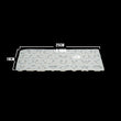 Molde De Silicona Abecedario y Figuras 19 x 35 Cm Para Resina