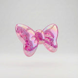 Moño Craquelado Pasador Acrílico Perlado Surtido x Unidad
