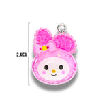 Dije Acrílico My Melody Glitter
