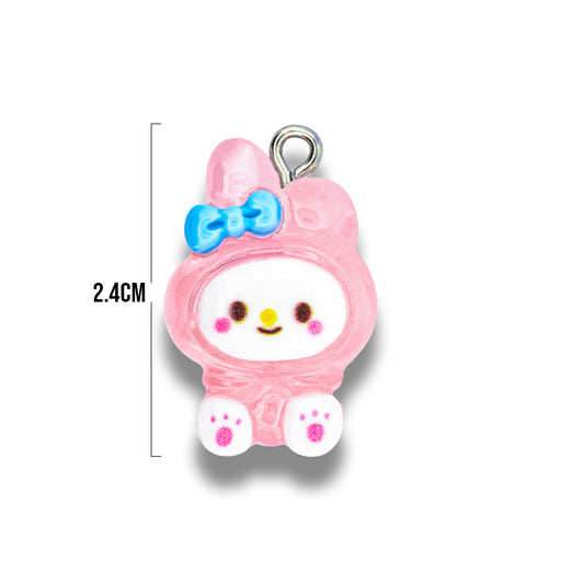 Dije My Melody Kawaii Transparente Acrílico