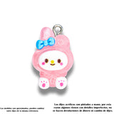 Dije My Melody Kawaii Transparente Acrílico