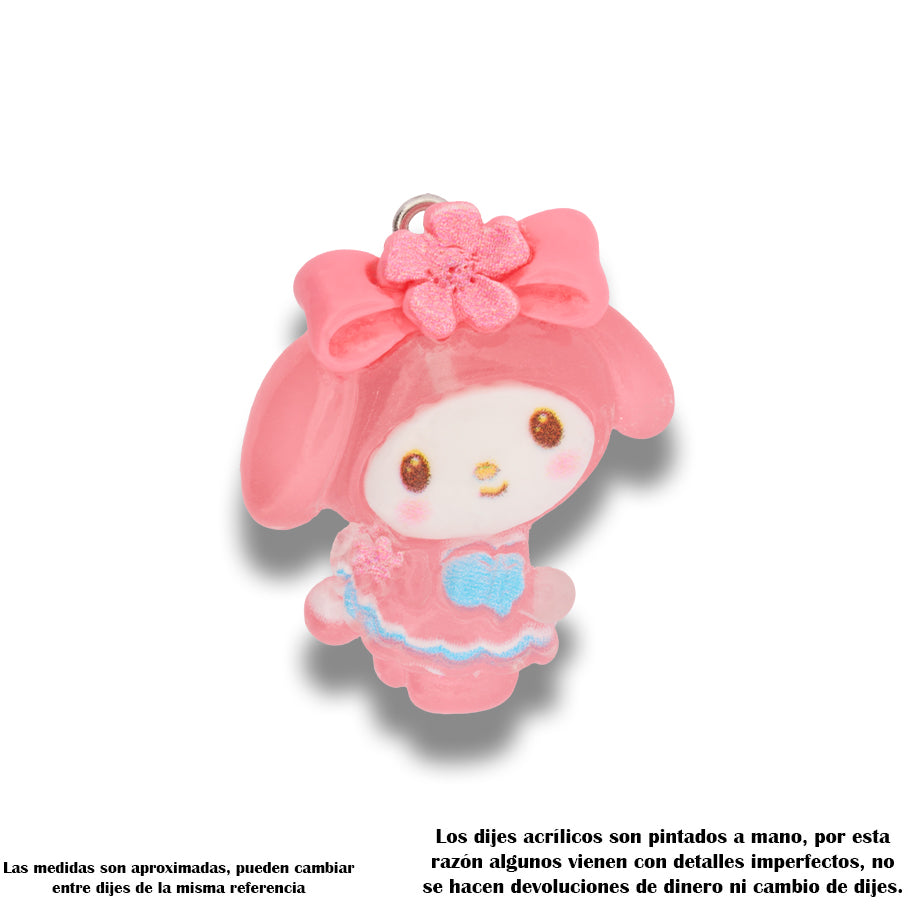 Dije Acrílico My Melody Vintage
