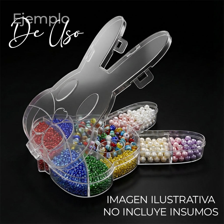 Organizador Plastico Conejo x 13 Puestos