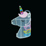 Organizador Plástico Unicornio 9 Puestos