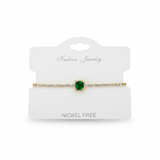 Pulsera Ajustable 1 Cuadro Verde