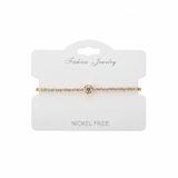 Pulsera Ajustable Circon Central Stras