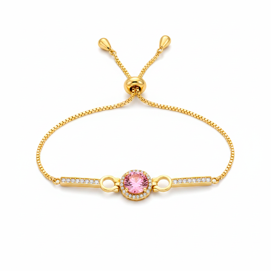 Pulsera Ajustable Circon pr
