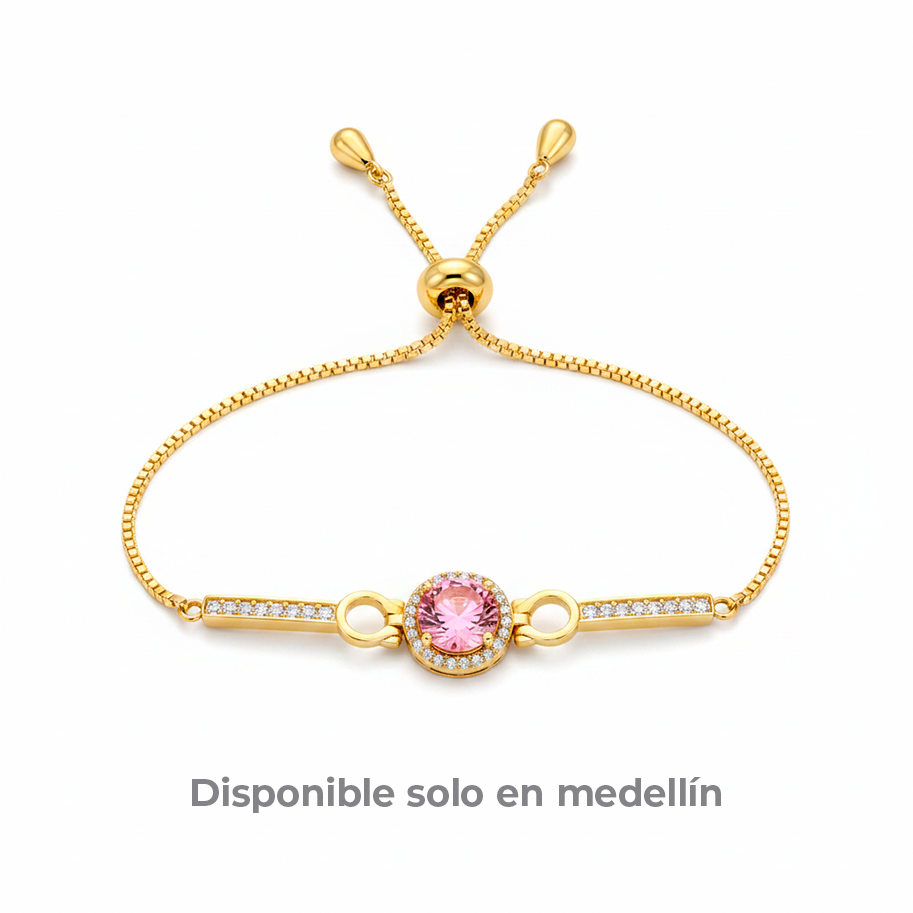 Pulsera Ajustable Circon pr