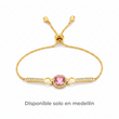 Pulsera Ajustable Circon pr