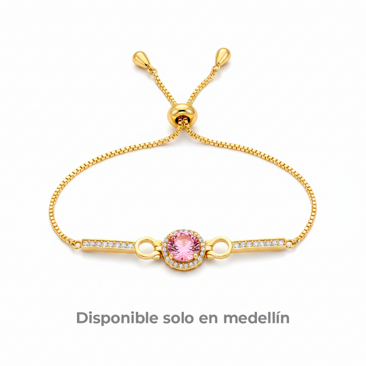 Pulsera Ajustable Circon pr