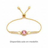 Pulsera Ajustable Circon pr