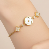 Pulsera Ajustable Clov Nacar Rodinada
