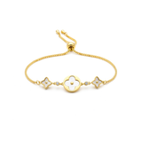 Pulsera Ajustable Clov Nacar Rodinada