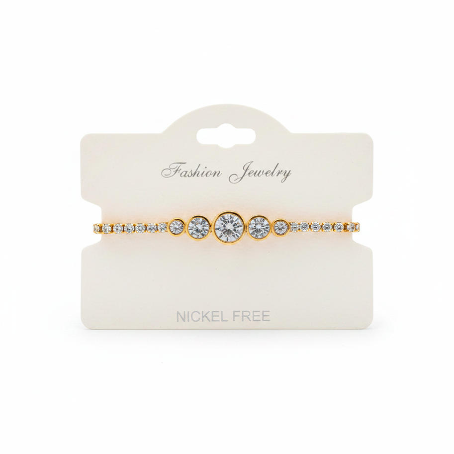 Pulsera Ajustable Placa x5 Circones