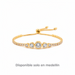 Pulsera Ajustable Placa x5 Circones
