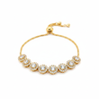 Pulsera Ajustable x 8 circon PB