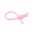 Pulsera Cordón Neopreno Conejo Rosado Claro