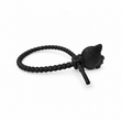 Pulsera Cordón Neopreno Hello Kitty Negro