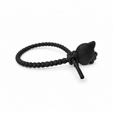 Pulsera Cordón Neopreno Hello Kitty Negro
