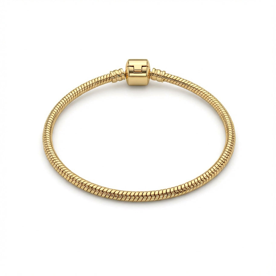 Pulsera Rodinada Pandora Dorada