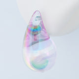 Topo Gota Lila Transparente 2.5 Cm Linea Economica 85