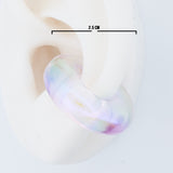 Ear Cuff lila trasparente Linea Economica 91